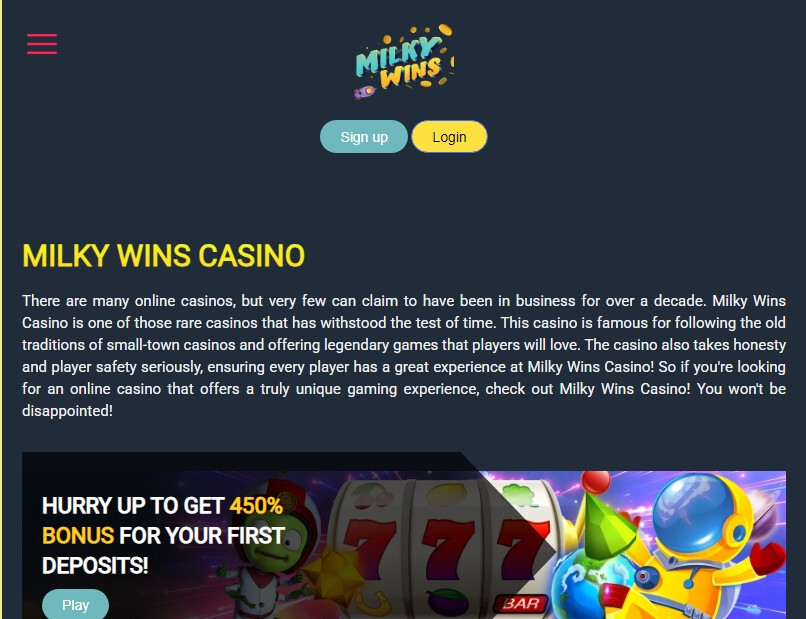 Experience the Best Gaming at Casino Milky Wins Experience the Best Gaming at Casino Milky Wins